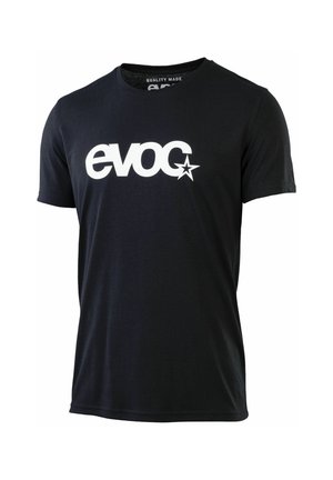 Print T-shirt - schwarz/metallic