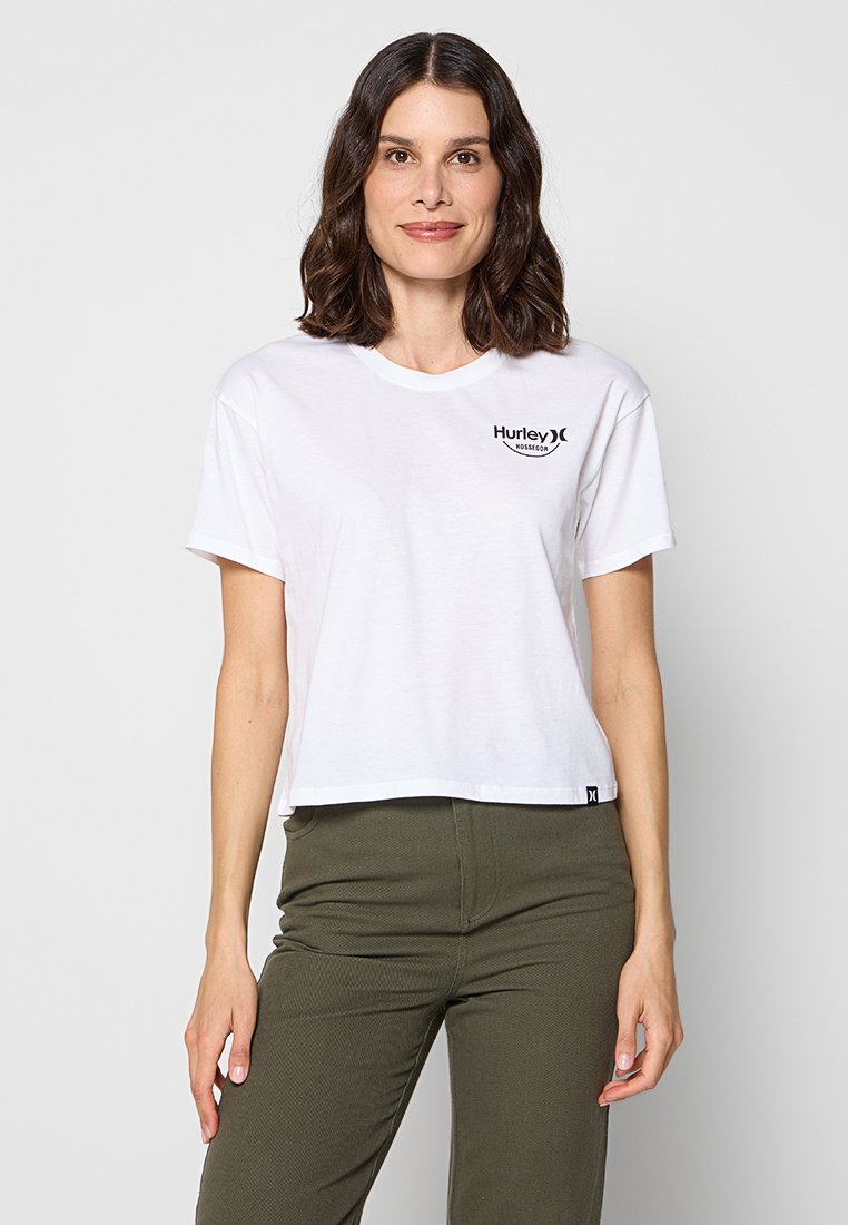 hurley T-shirt print wit