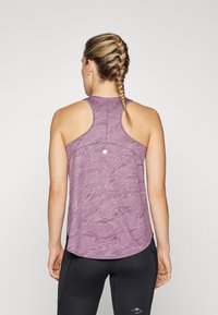 ASICS ROAD ALL OVER TANK - Topper - dusty mauve