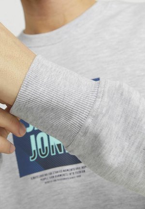 LOGO - Sweatshirt - white melange