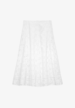 ADOLFO DOMINGUEZ, Maxi skirt - white