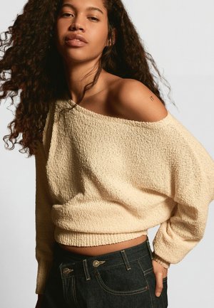 Bershka Svetrík - beige