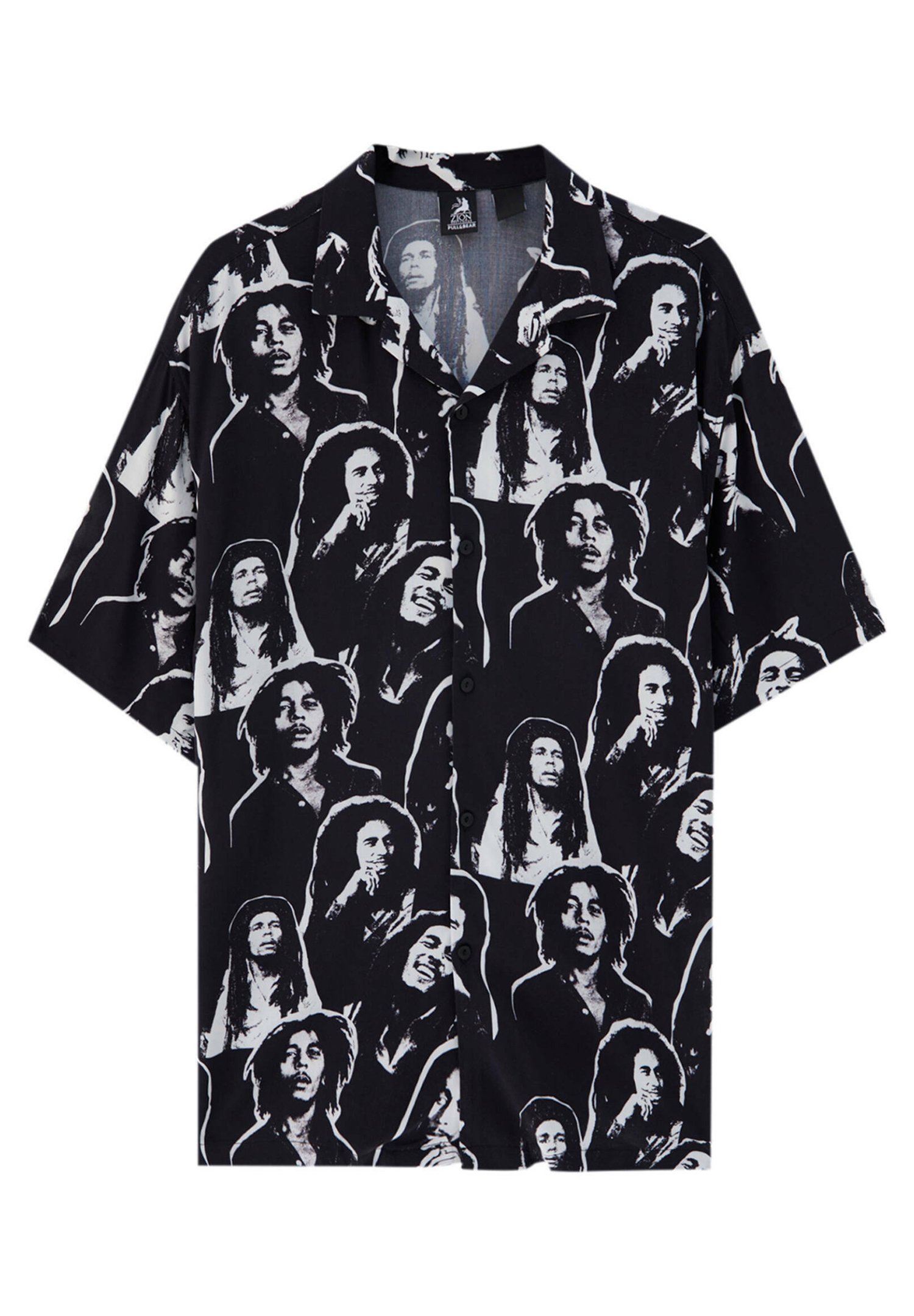 PULL\u0026BEAR BOB MARLEY - Shirt - black 