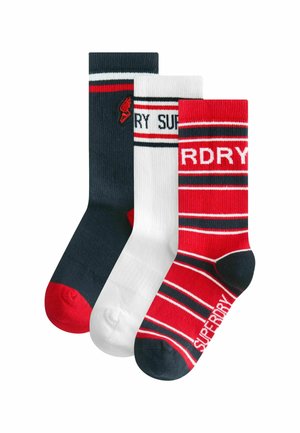 3 PACK - Socks - red