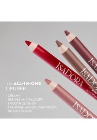 IsaDora ISADORA ALL-IN-ONE LIPLINER - Läppenna - 10 cranberry
