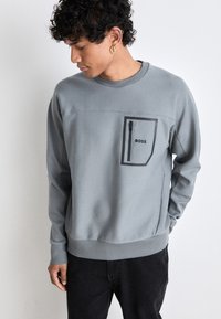 BOSS SALBIQ - Sweatshirt - grey