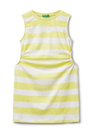 Vestito di maglina - yellow