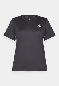 TRAIN ESSENTIALS 3STRIPES WORKOUT - Sports T-shirt - black/white