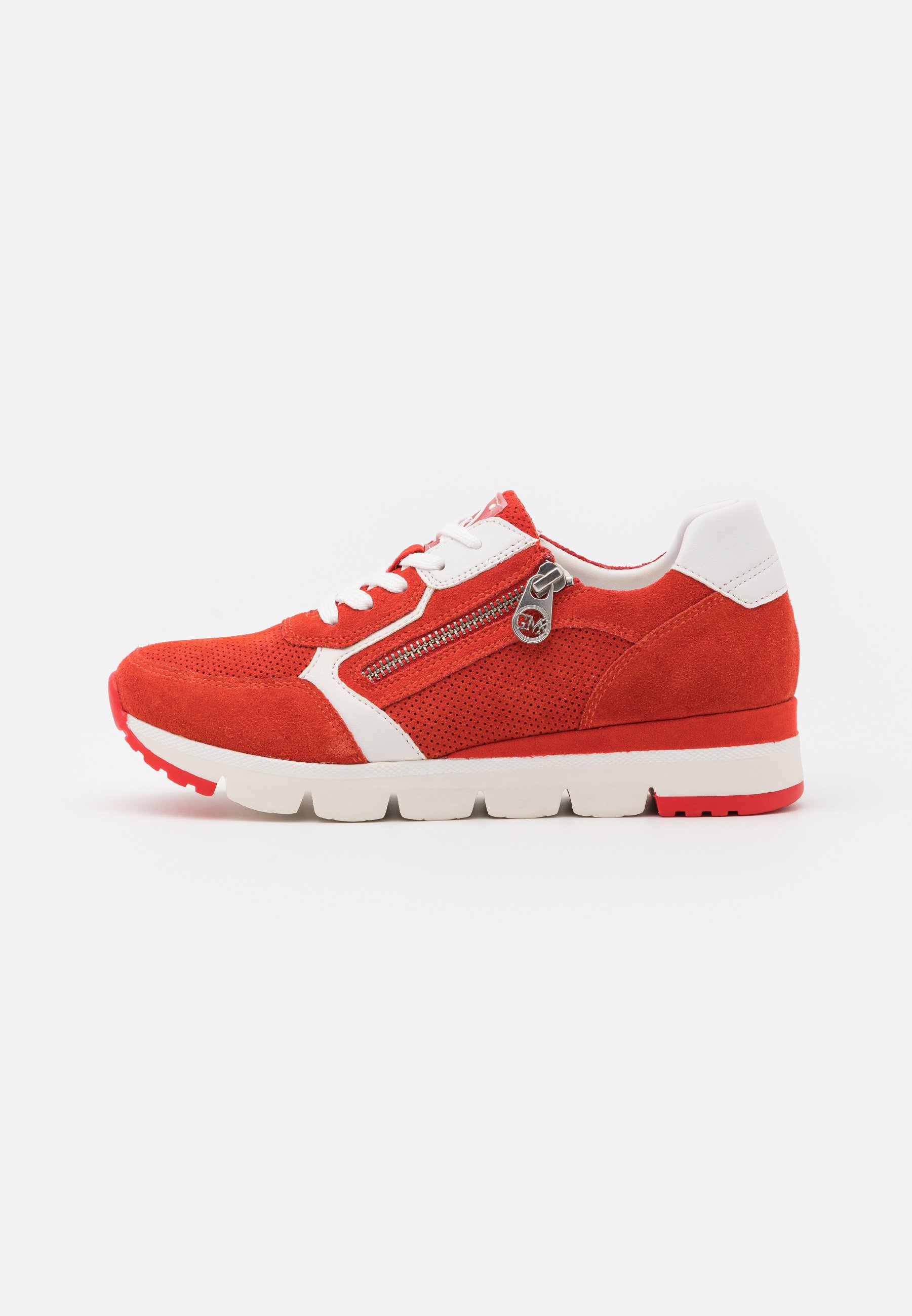 marco tozzi red trainers