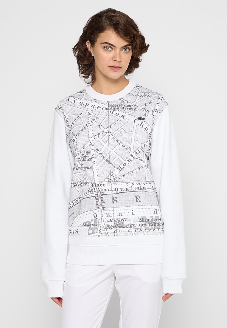 Lacoste Sweater wit Lacoste Sweater wit