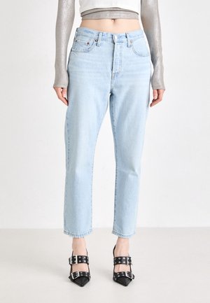 Jeans straight leg - light-blue denim