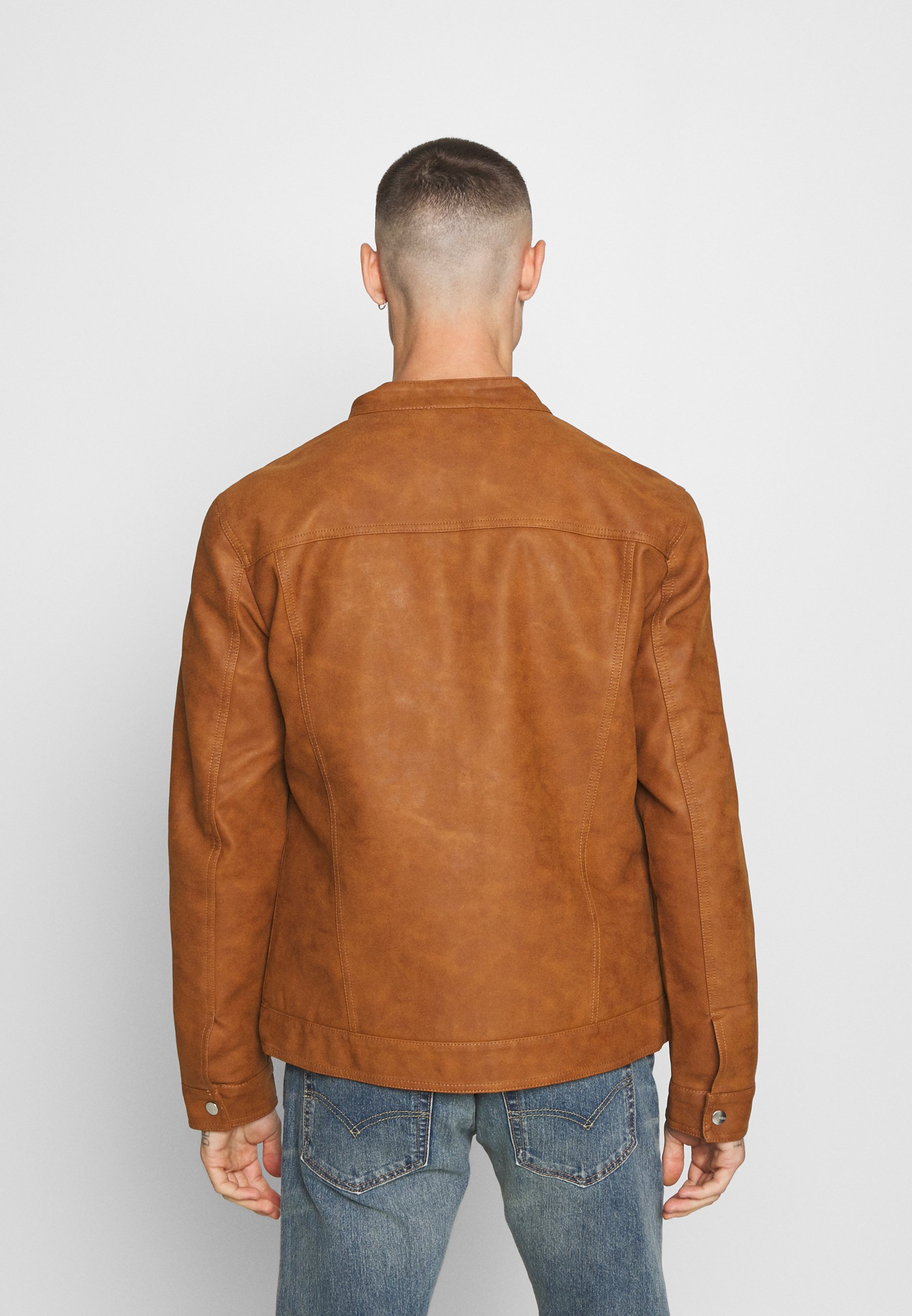 ONSJASPER Imitatieleren jas monks robe ONSJASPER Imitatieleren jas monks robe