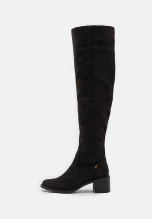 Over-the-knee boots - black