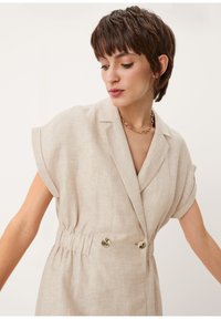 s.Oliver BLACK LABEL Freizeitkleid - dark beige melange