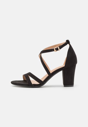 Anna Field Wide Fit Kõrge kontsaga sandaalid - black