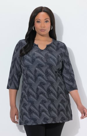 MATTE GRAPHIC  - Tunique - black