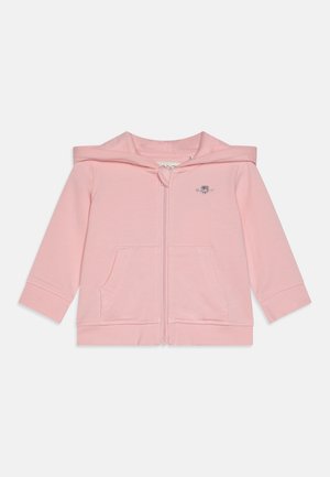 SHIELD ZIP HOODIE - Sweatjacke - blushing pink