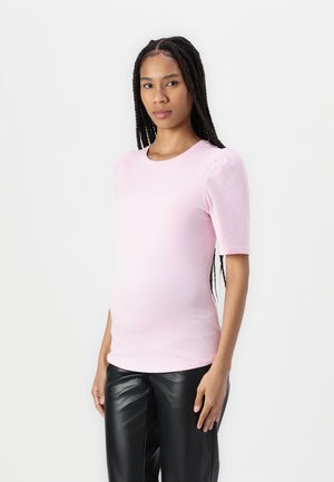 OLMLOVELY PUFF - T-shirts - pink lady