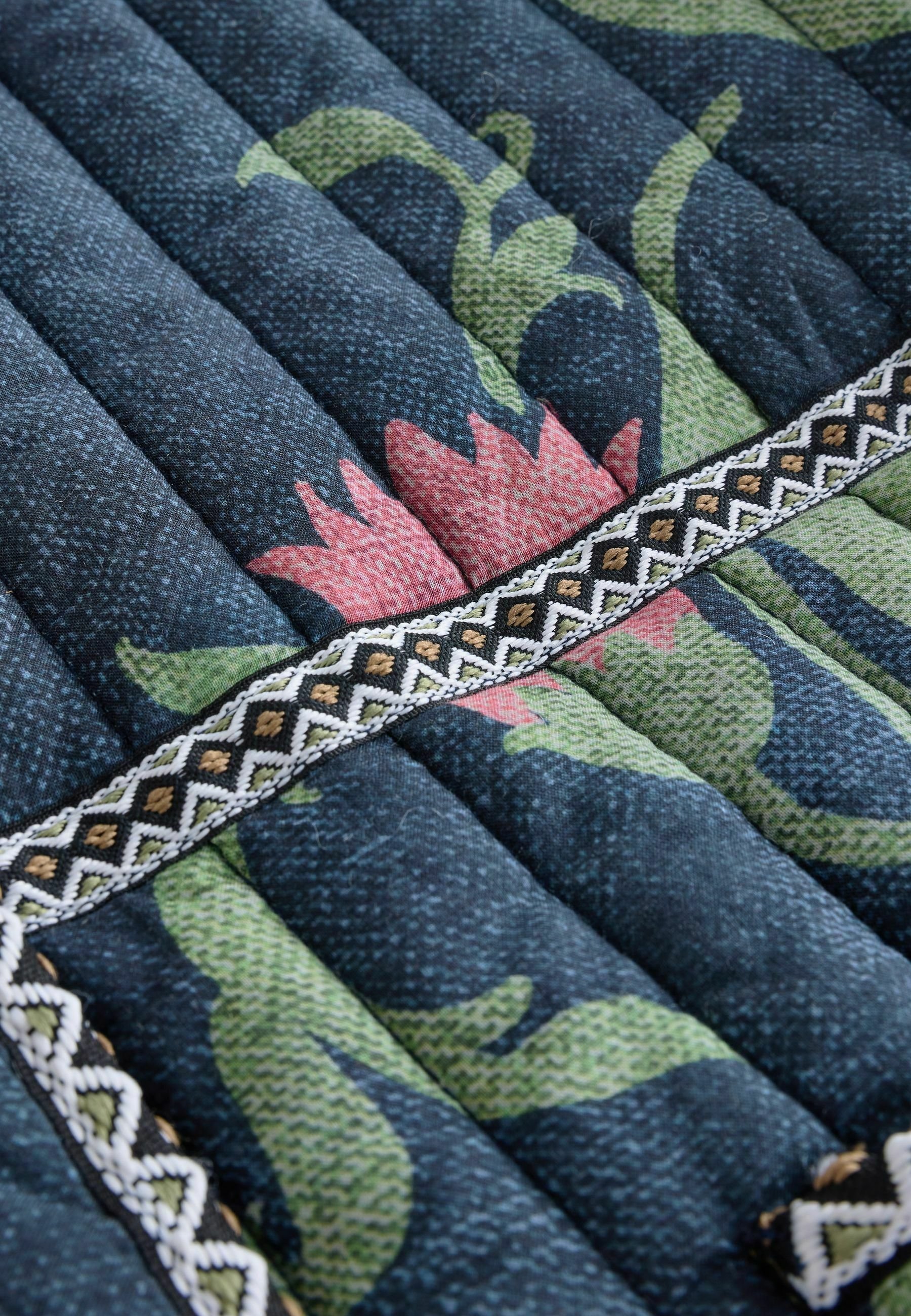 Next REGULAR FIT - NATIONAL TRUST X REVERSIBLE QUILTED JACKET