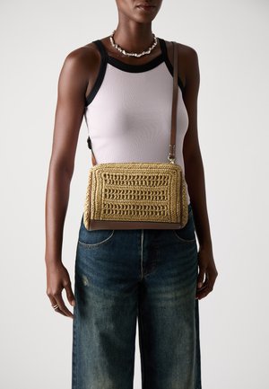 CROSSBODY BAG - Rankinė per petį - natural-coloured