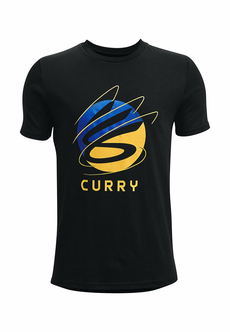 Under Armour SHORTSLEEVE GRAPH UA CURRY SYMBOL Print Tshirt black
