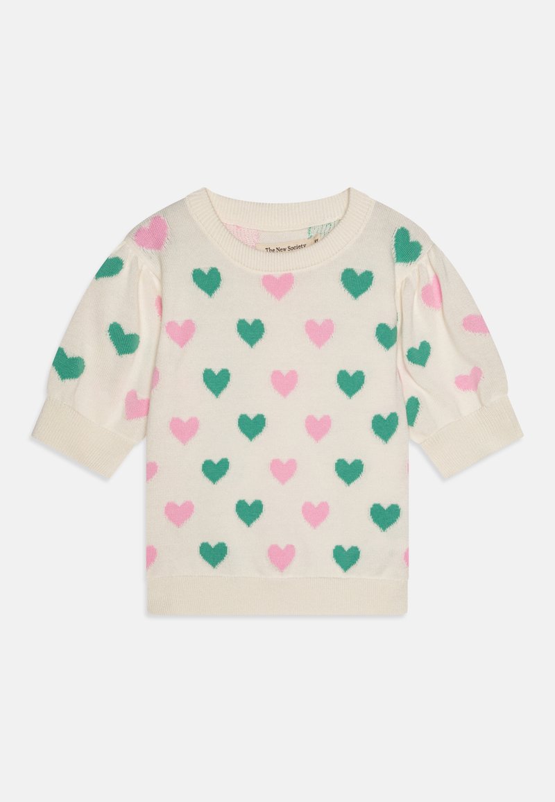 The New Society T-shirt print wit The New Society T-shirt print wit