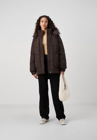 Vero Moda Tall VMSAGA - Vinterfrakke - chocolate torte