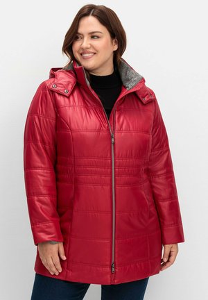 Sheego, Winter coat - kirschrot