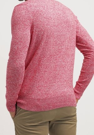 Jersey de punto - mottled red