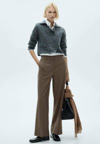 Mango Pantaloni - dark blue