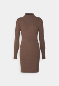ONLKATIA DRESS - Rochie tricotată - chestnut
