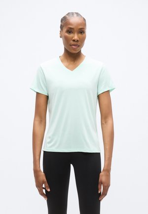 TWIST - Sport T-shirt - refresh mint/white