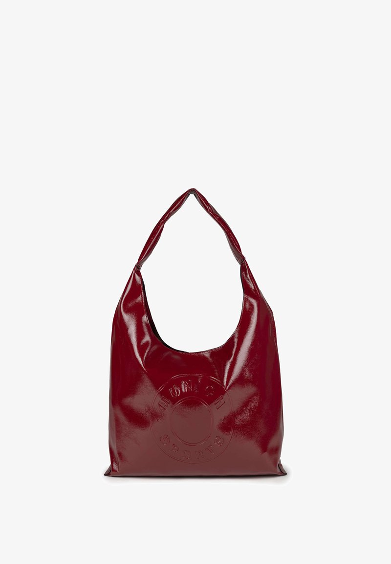 MUNICH MH - Shopping bag - burgundy