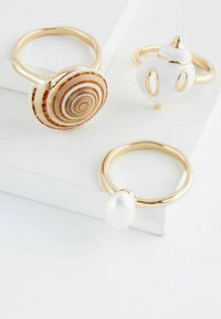 Next SHELL 3 PACK - Anello - gold tone