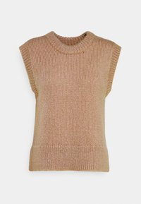 PIECES Tall T-shirt med print - brown