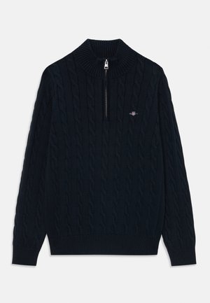 HALF ZIP UNISEX - Neule - evening blue