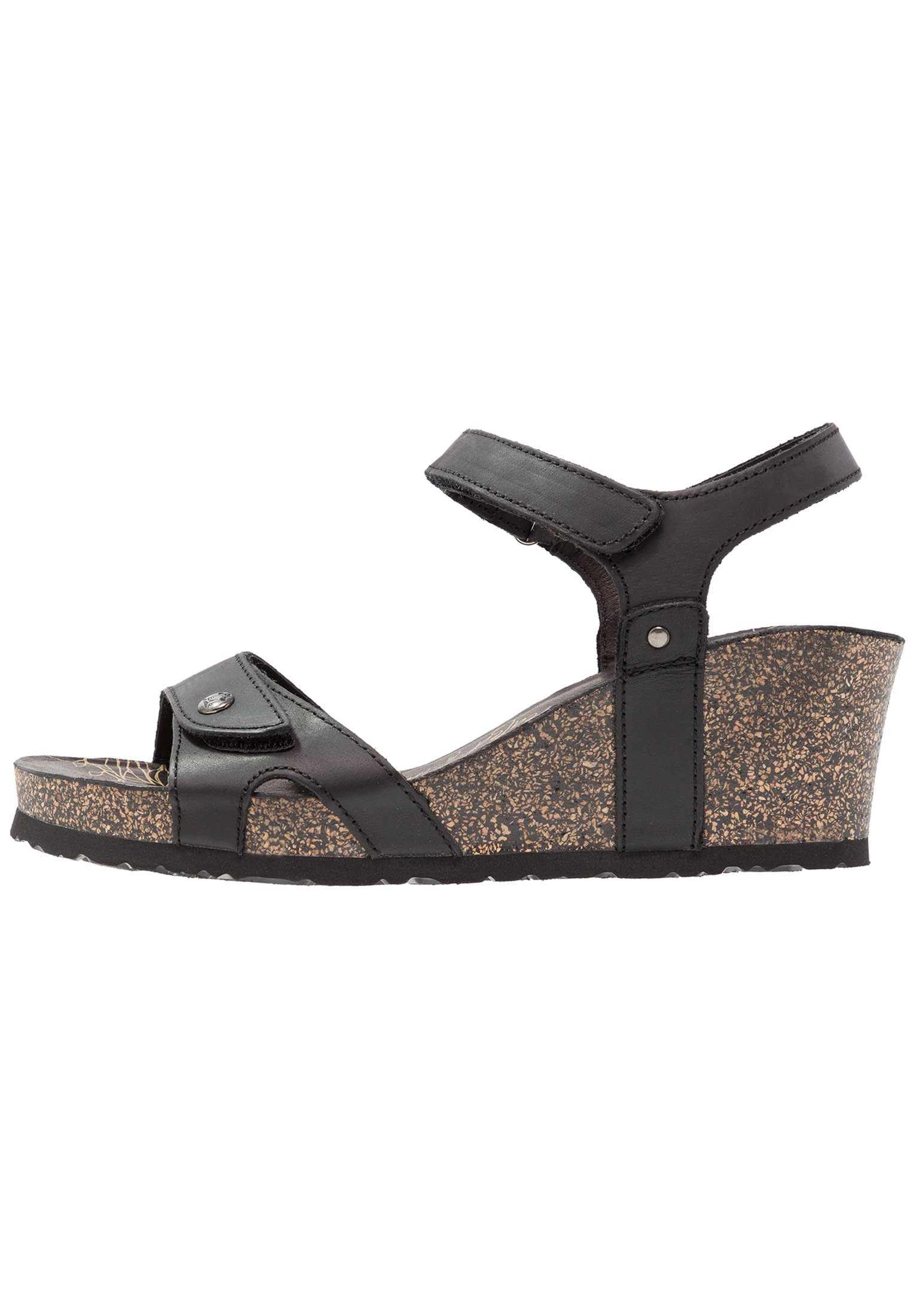 Panama Jack JULIA BASICS - Sandalen met plateauzool - black/Zwart -  Zalando.nl