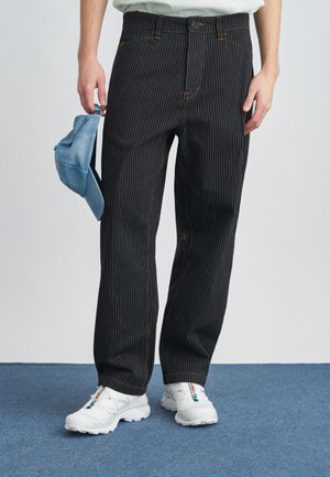 WORK DIALED PANT - Τζιν χαλαρής εφαρμογής - black