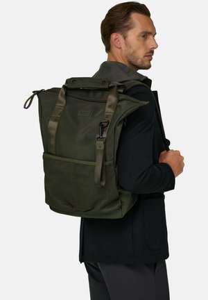 Boggi Milano, BOGGI MILANO B TECH 3-WAY BAG IN TECHNICAL FABRIC - Tagesrucksack - military green