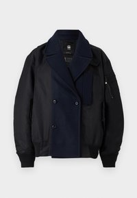 HYBRID PEACOAT - Chaqueta de invierno - black