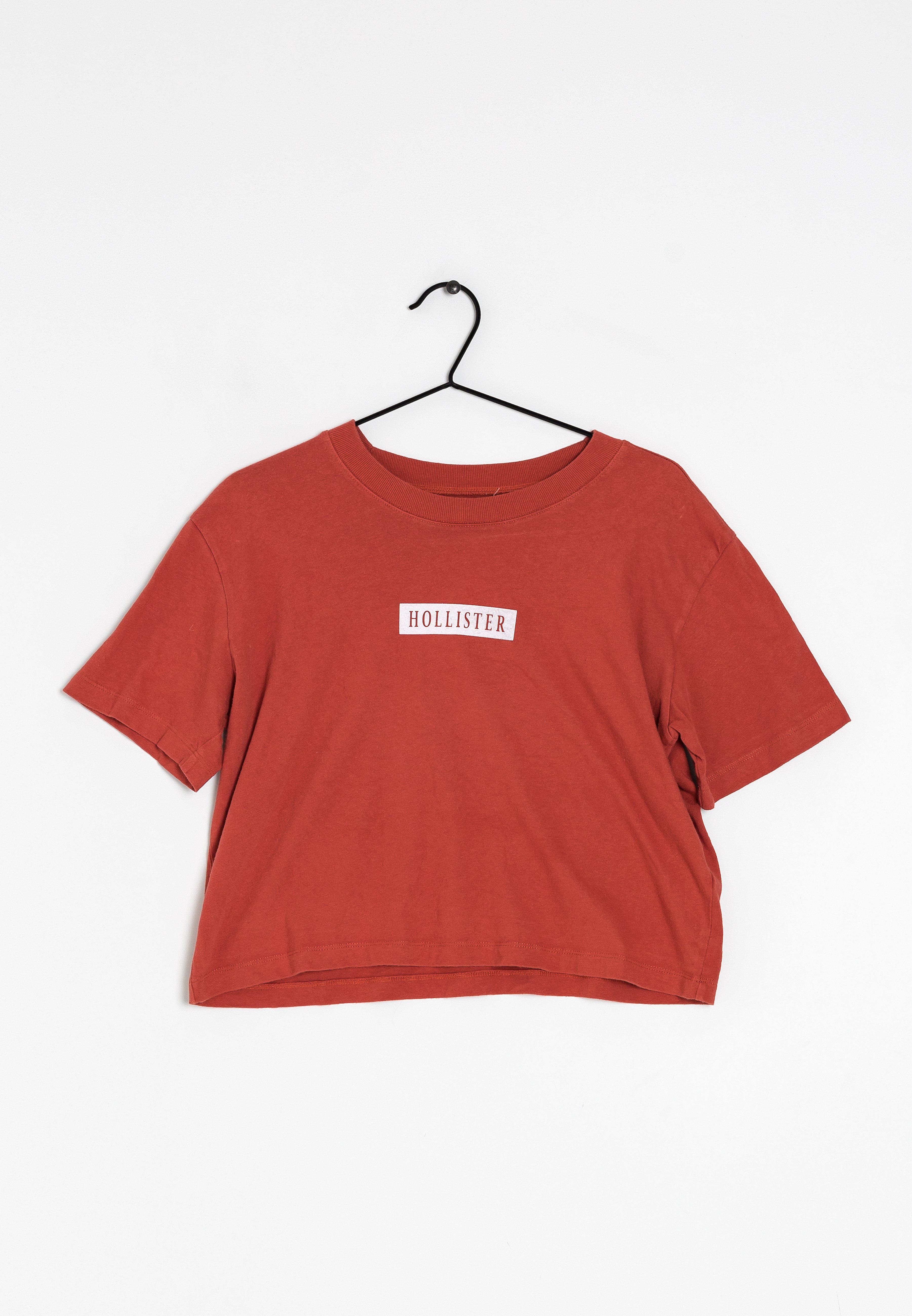 Hollister Co. Print T-shirt - orange 