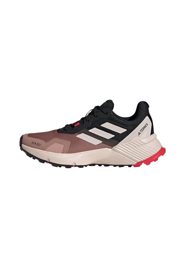 TERREX SOULSTRIDE  - Trail running shoes - warm clay putty mauve pure ruby