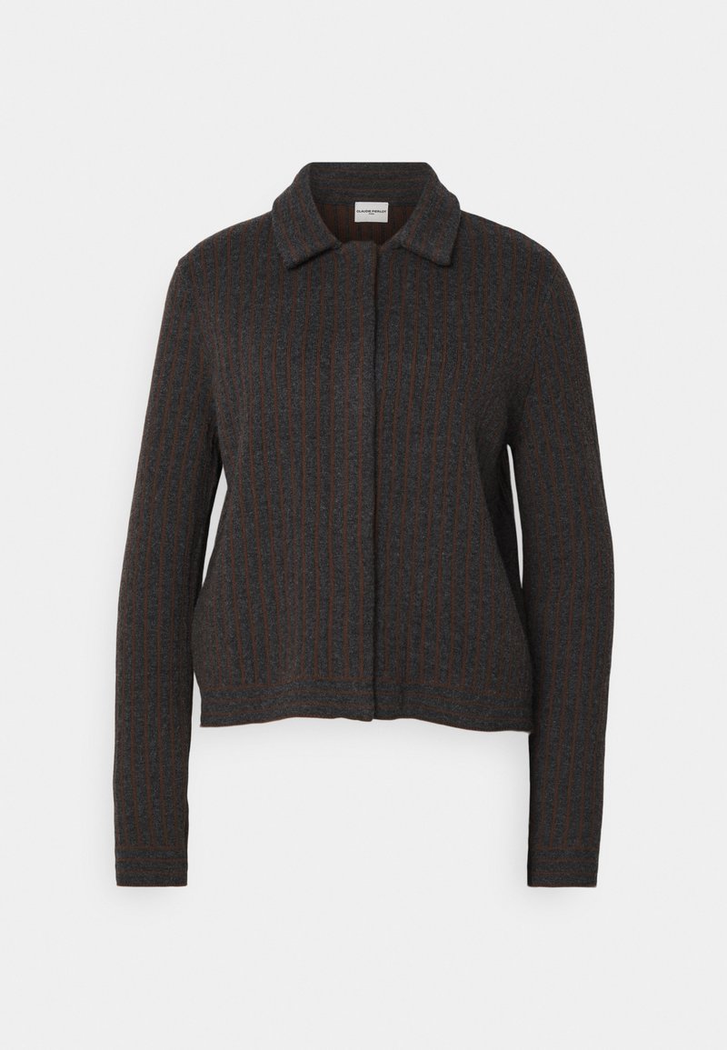 CLAUDIE PIERLOT Vest grijs gemêleerd