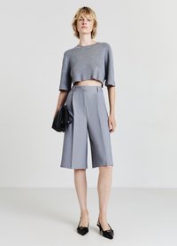 Calliope T-shirt basic - grigio fumo melange
