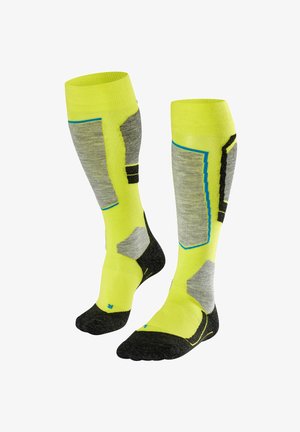 FALKE ADVANCED - Sports socks - limepunch