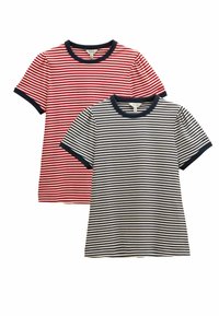 Tom Joule 2 PACK - Trükipildiga T-särk - navy stripe red stripe