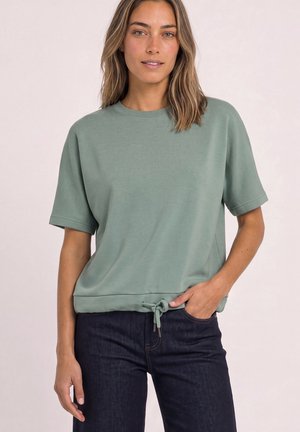 Street One, T-shirt basique - eucalyptus green