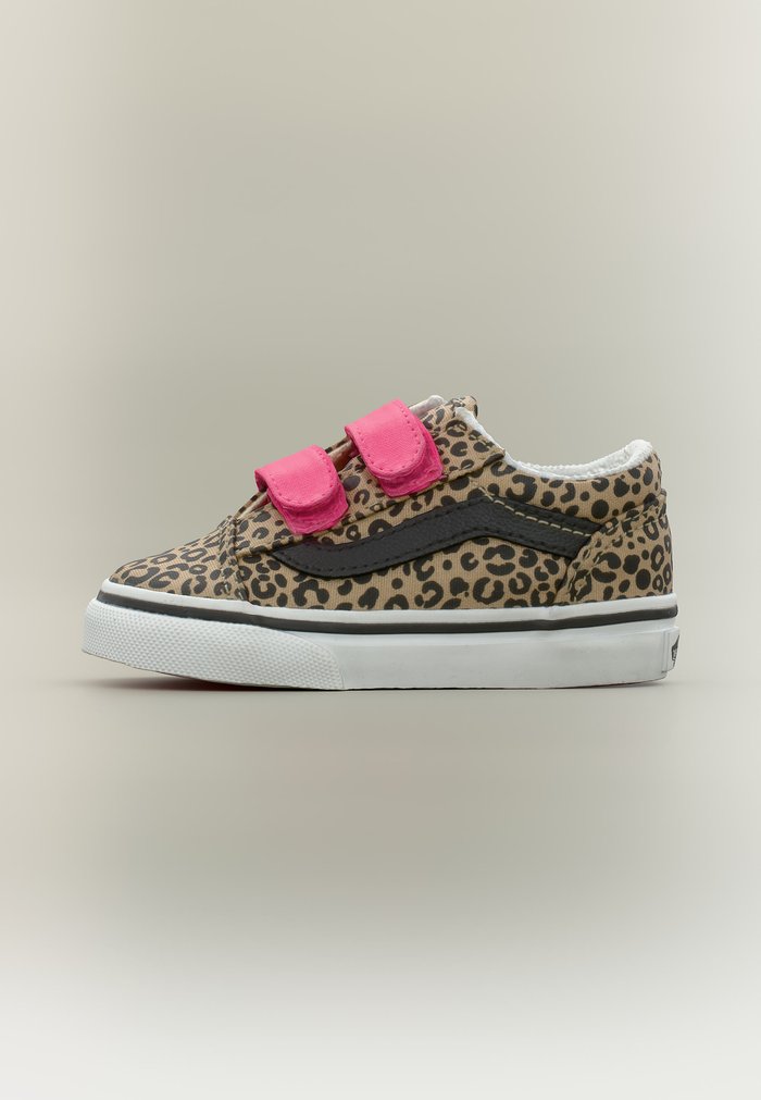 Vans OLD SKOOL V UNISEX - Baby shoes - pop incense/pink