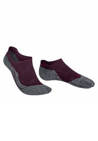 FALKE RU3 INVISIBLE RUNNING EXTRA-STRONG CUSHIONING - Calze - dark mauve