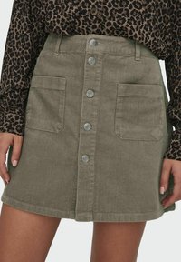 JDY JDYSHIRAZ SKIRT - A-lõikeline seelik - walnut